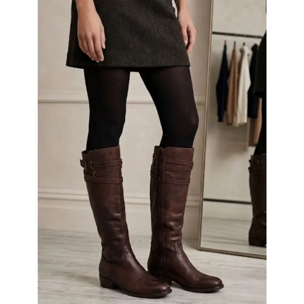 Antonio Melani Boots Sz 6M Brown